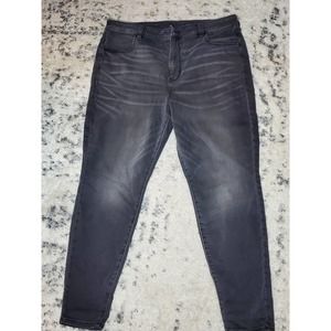 American Eagle Ne(x)t Level Stretch Hi Rise Distress Jegging Jeans Plus 20